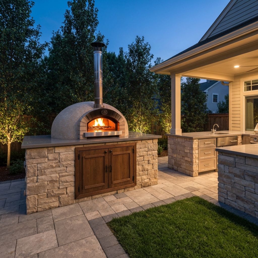 Custom pizza oven